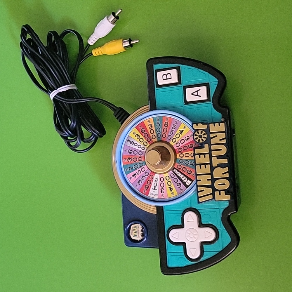 Wheel of Fortune Plug and Play TV game Jakks Pacific 2005